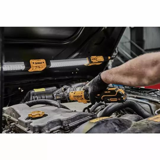 klucz zapadkowy, grzechotka akumulatorowa 1/4" 12V Li-Ion 1x3,0Ah DeWalt [DCF504L1G-QW]