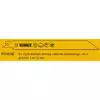 komplet 5 szt. brzeszczotów bagnetowych do plastiku 10/14Z, długość 203mm, DeWALT [DT2387-QZ]