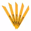 komplet 5 szt. brzeszczotów bagnetowych do plastiku 10/14Z, długość 203mm, DeWALT [DT2387-QZ]