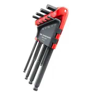 komplet kluczy trzpieniowych do śrub imbusowych metryczny 1,5-10mm, Wera  [05022086001] (1)