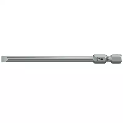 końcówka płaska 1/4" do wkrętów z rowkiem, rozmiar 0,6x3,5x50mm, WERA [05059310001]