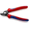nożyce do cięcia kabli 165mm Knipex [95 12 165] rękojeści dwukomponentowe