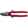 nożyce do cięcia kabli 200mm Knipex [95 12 200] rękojeści dwukomponentowe