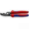 nożyce do cięcia kabli 200mm Knipex [95 12 200] rękojeści dwukomponentowe