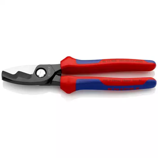 nożyce do cięcia kabli 200mm Knipex [95 12 200] rękojeści dwukomponentowe