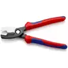 nożyce do cięcia kabli 200mm Knipex [95 12 200] rękojeści dwukomponentowe