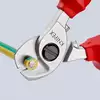 nożyce do cięcia kabli w izolacji VDE 165mm Knipex [95 16 165] rękojeści dwukomponentowe