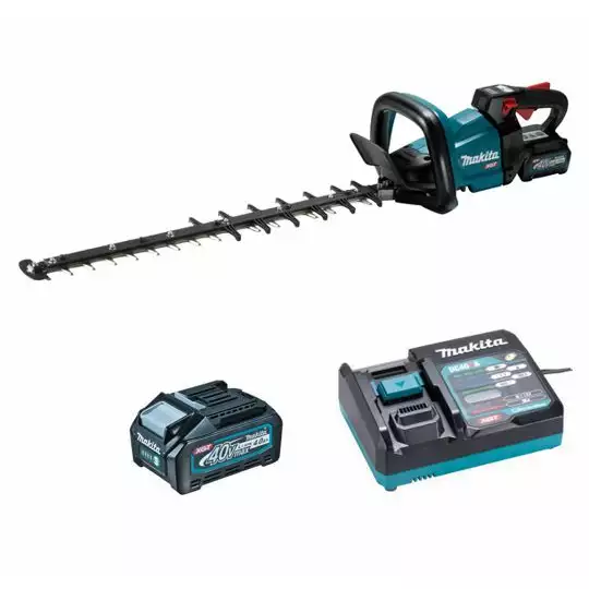 nożyce do żywopłotu akumulatorowe 40V max, długość ostrza 60 cm, Makita [UH006GM201] 2x4,0h, Li-Ion, XGT