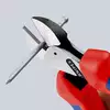 obcinak boczny wzmocniony X-Cut, KNIPEX [73 05 160 T] z zaczepem do asekuracji