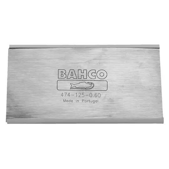 ostrze 2-krawędziowe o długości 125mm szerokość 60mm, Bahco [474-125-0.80]