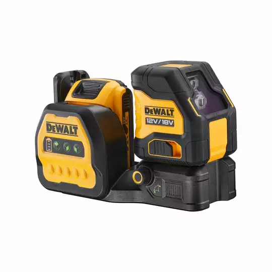 samopoziomujący laser krzyżowy z wiązką zieloną, 20m, DeWALT [DW088CG-XJ] (1)