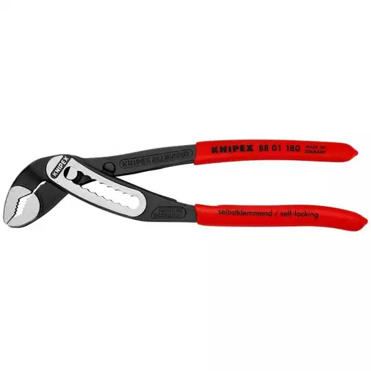 szczypce do rur Aligator 180mm Knipex [88 01 180] rękojeść jednokomponentowa