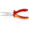 szczypce tnące półokrągłe 200mm w izolacji VDE do 1000V, Knipex [26 16 200 T] z zaczepem do asekuracji