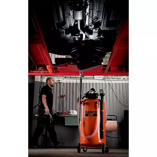 urządzenie do grawitacyjnego zlewania oleju, 90l BAHCO [BOD8902]