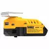 wielonapięciowy adapter USB do akumulatorów XR Li-Ion 10,8V 14,4V 18V DeWalt [DCB090-XJ] (1)