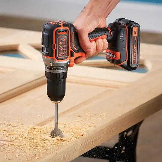 wiertarko-wkrętarka akumulatorowa 18V, Black+Decker [BL186KB-QW] 2x1,5Ah