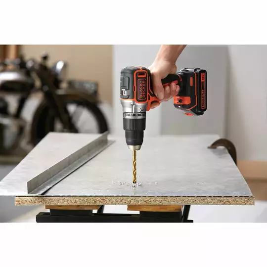 wiertarko-wkrętarka akumulatorowa Black+Decker [BL188KB-QW] 18V Li-Ion 2x1,5Ah