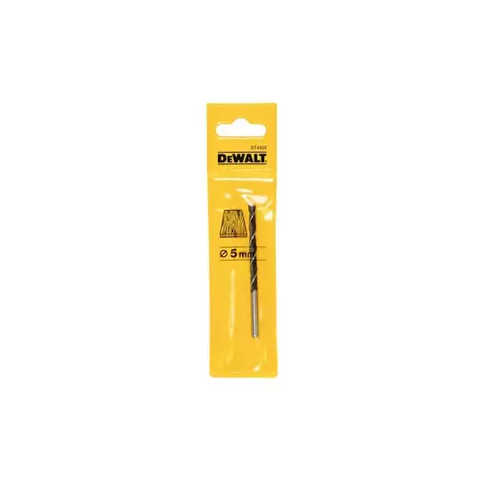 wiertło kręte do drewna 5mm, DeWalt [DT4505-QZ] z pilotem
