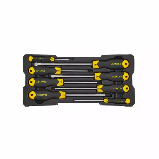 wkład z zestawem wkrętaków Cushiongrip do wózków narzędziowych TRANSMODULE, STANLEY  [STMT1-74181]