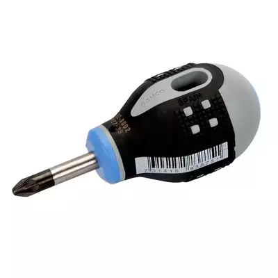 wkrętak krótki do śrub Pozidriv PZ2, ERGO, Bahco [BE-8802]