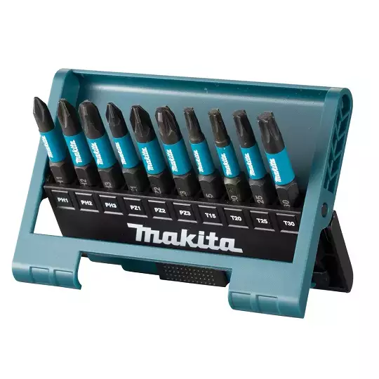 zestaw 10 szt. końcówek udarowych 1/4", 50mm, IMPACT BLACK MAKITA [E-12011]