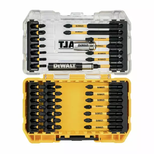 zestaw 37 szt. końcówek udarowych 1/4" IMPACT TORSION EXTREME, DeWALT [DT70731T-QZ]