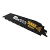 zestaw 5 szt. brzeszczotów bagnetowych BiM do piły szablastej do prac zgrubnych, 6 zębów/cal, długość 152 mm, Dewalt [DT2300L-QZ]