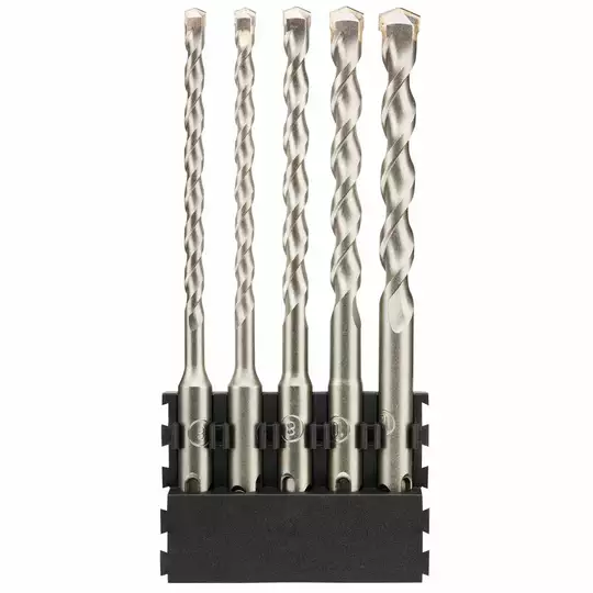 zestaw 5szt. wierteł SDS+ do betonu, 2x6/8/10/12mm, DeWALT [DT70836-QZ] kompatybilne z systemem Tough Case+