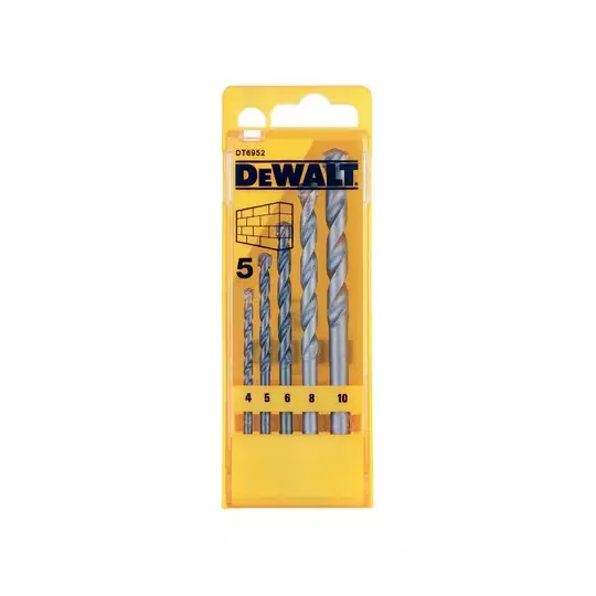 zestaw 5szt. wierteł walcowych do muru DeWALT [DT6952-QZ]