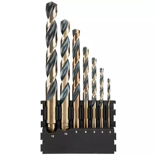 zestaw 6 szt. wierteł do metalu Black&amp;Gold, DeWALT [DT70829-QZ] Tough Case+