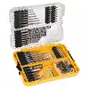 zestaw 72 szt. wierteł do betonu i metalu oraz końcówek PH, PZ, TX, DeWALT [DT70761-QZ] Medium Tough Case+