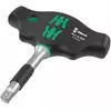 zestaw 8szt. kluczy nasadowych 1/4" z rękojeścią typu T z funkcją grzechotki, Kraftform Kompakt 400 RA, Set 2 WERA [05023470001] 2go
