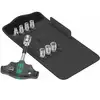 zestaw 8szt. kluczy nasadowych 1/4" z rękojeścią typu T z funkcją grzechotki, Kraftform Kompakt 400 RA, Set 2 WERA [05023470001] 2go
