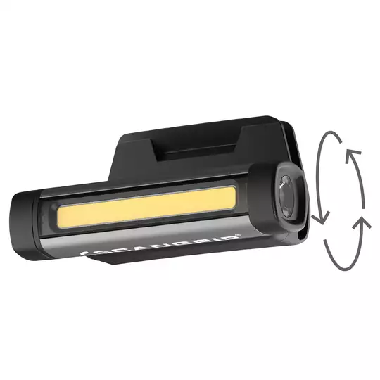 2w1 latarka ręczna i czołówka, 150 lumenów, 800mAh FLEX WEAR KIT Scangrip [03.5811]