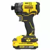 3-biegowa akumulatorowa zakrętarka udarowa 1/4" 18V Li-Ion 2x2,0Ah Stanley FATMAX V20 [SFMCF820D2K-QW]
