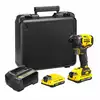 3-biegowa akumulatorowa zakrętarka udarowa 1/4" 18V Li-Ion 2x2,0Ah Stanley FATMAX V20 [SFMCF820D2K-QW]