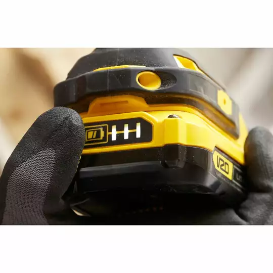 3-biegowa akumulatorowa zakrętarka udarowa 1/4" 18V Li-Ion 2x2,0Ah Stanley FATMAX V20 [SFMCF820D2K-QW]