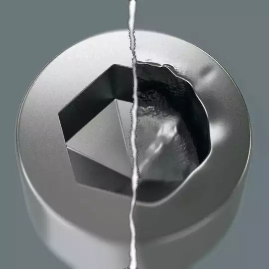 Wkrętak 6-kątny imbusowy z rękojeścią typu T, 7x200mm, serii 454 HF, Wera [05013311001]