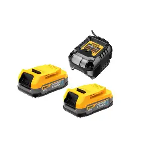ładowarka + 2 akumulatory 1,7Ah Li-Ion 18V PowerStack Dewalt [DCB1102E2-QW]