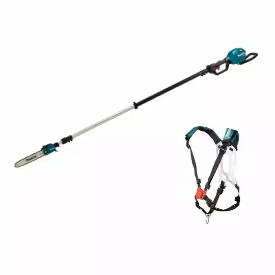 akumulatorowa piła łańcuchowa na wysięgniku, 30 cm, 40V max XGT, Makita [UA004GZ] Li-Ion, uprząż