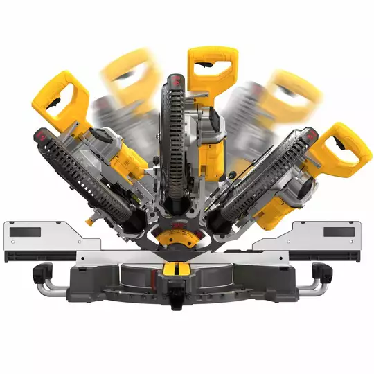 akumulatorowa pilarka tarczowa/ukośnica 305mm, 54V Li-Ion 2x9,0Ah, DeWALT [DCS781X2-QW]