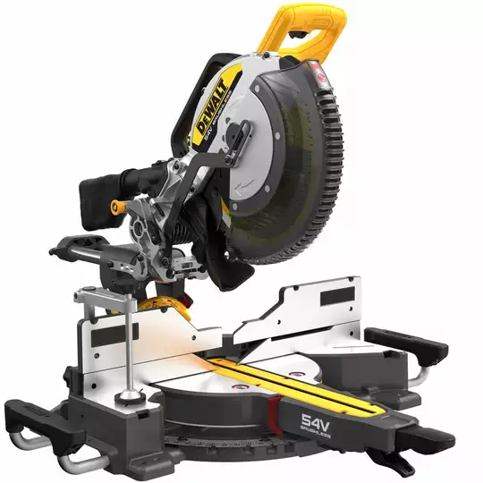 akumulatorowa pilarka tarczowa/ukośnica 305mm, 54V Li-Ion DeWALT [DCS781N-XJ]