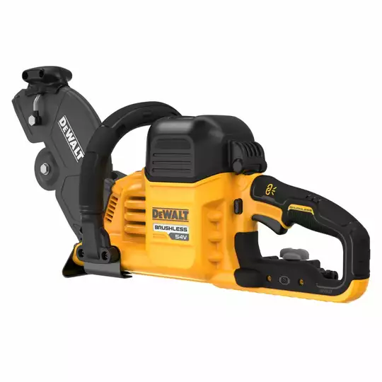 akumulatorowa przecinarka tarczowa do cięcia stali i betonu na mokro 230mm, 54V Li-lon, FlexVolt DeWalt [DCS691N-XJ]