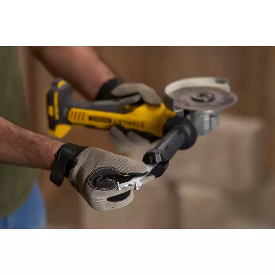 akumulatorowa szlifierka kątowa 125mm, 18V Li-Ion, Stanley [SFMCG700B-XJ]