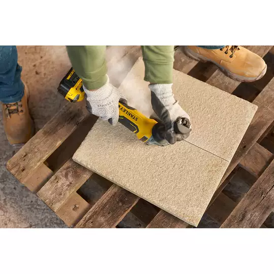 akumulatorowa szlifierka kątowa 125mm, 18V Li-Ion, Stanley [SFMCG700B-XJ]