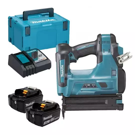 akumulatorowa sztyfciarka 15-50mm, 18V Makita [DBN500RFJ] 2x3,0Ah, Li-Ion