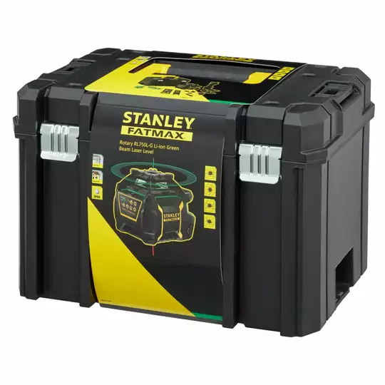 akumulatorowy laser obrotowy 80/600m z wiązką zieloną, Stanley Fatmax X750L-G [FMHT77448-1]
