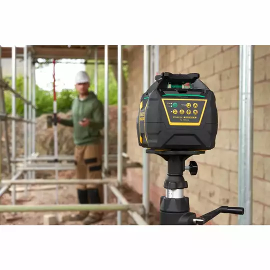 akumulatorowy laser obrotowy 80/600m z wiązką zieloną, Stanley Fatmax X750L-G [FMHT77448-1]