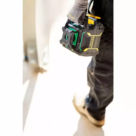 akumulatorowy laser obrotowy 80/600m z wiązką zieloną, Stanley Fatmax X750L-G [FMHT77448-1]