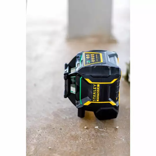 akumulatorowy laser obrotowy 80/600m z wiązką zieloną, Stanley Fatmax X750L-G [FMHT77448-1]